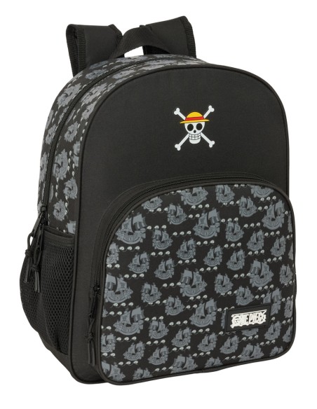 MOCHILA JUNIOR ADAPT.CARRO ONE PIECE "PIRATES"