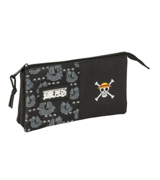 PORTATODO TRIPLE ONE PIECE "PIRATES"