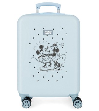 3791121 TROLLEY ABS 55CM. 4R. MICKEY Y MINNIE KISSES