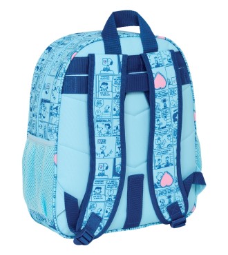MOCHILA JUNIOR ADAPT.CARRO SNOOPY "LOVE" 2