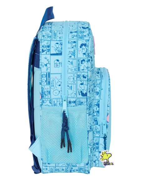 MOCHILA JUNIOR ADAPT.CARRO SNOOPY "LOVE" MOCHILA JUNIOR ADAPT.CARRO SNOOPY "LOVE"