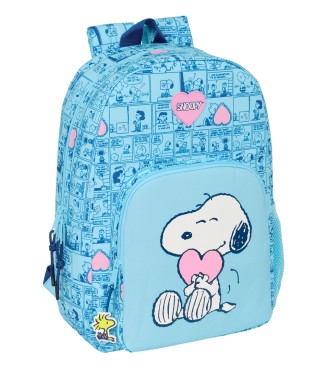 MOCHILA ADAPT.CARRO SNOOPY "LOVE"