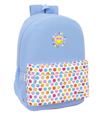 MOCHILA ADAPT.CARRO RECICLADO SMILEY WORLD "JOYFUL"