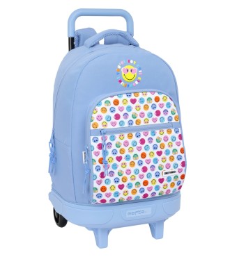 MOCH. GDE. C/RUEDAS COMPACT EXT.REC. SMILEY WORLD "JOYFUL"