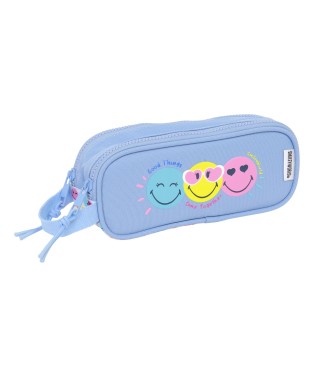 PORTATODO DOBLE RECICLADO SMILEY WORLD "JOYFUL"