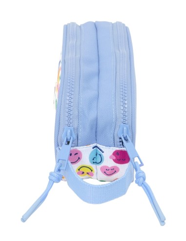 PORTATODO DOBLE RECICLADO SMILEY WORLD "JOYFUL"