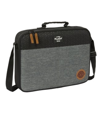 CARTERA EXTRAESCOLARES RECICLADO BLACKFIT8 "OLD SCHOOL"