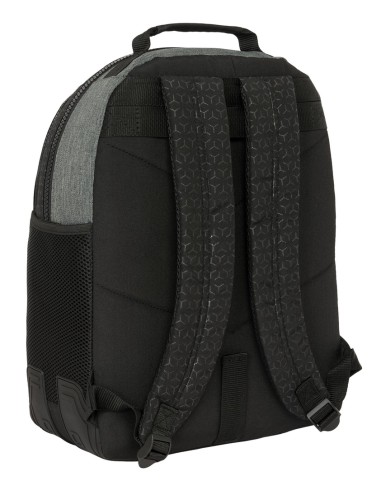 MOCHILA DOBLE ADAPT.CARRO RECICLADO BLACKFIT8 "OLD SCHOOL"