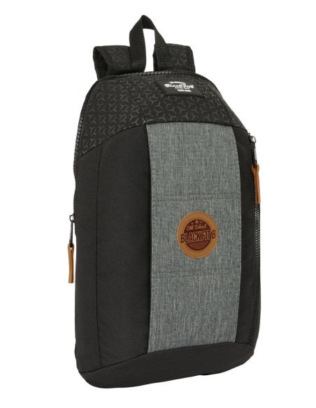 MINI MOCHILA CREMALLERA VERTICAL RECICL. BLACKFIT8 "OLD SCHOOL" MINI MOCHILA CREMALLERA VERTICAL RECICL. BLACKFIT8 "OLD SCHOOL"