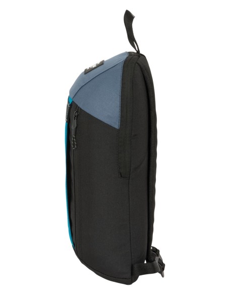 MINI MOCHILA CREMALLERA VERTICAL RECICL. BLACKFIT8 "CALIFORNIA"