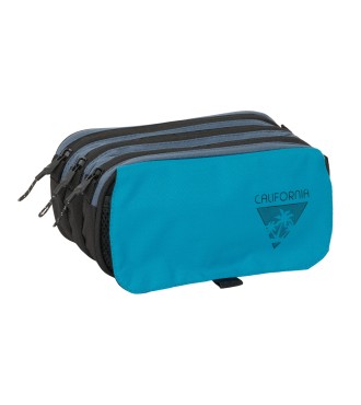 PORTATODO TRIPLE BIG RECICLADO BLACKFIT8 "CALIFORNIA"