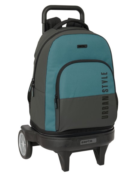 MOCHILA GDE. C/RUEDAS COMPACT EVOL. EXT. SAFTA "URBAN STYLE"