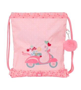 SACO PLANO RECICLADO MOOS "PASSION"