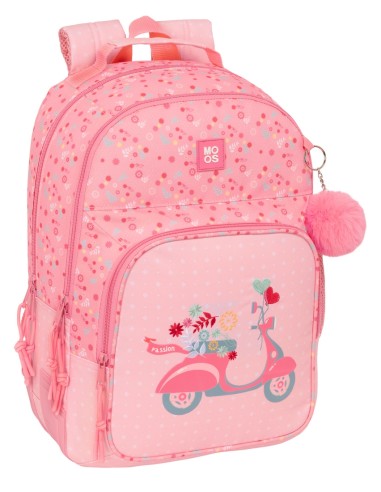 MOCHILA DOBLE ADAPT.CARRO RECICLADO MOOS "PASSION"