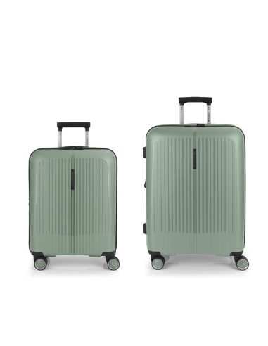 Set 2 Maletas C22-M  Gabol Brooklyn Verde Juego de Maleta...