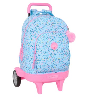 MOCHILA GDE. C/RUEDAS COMPACT EVOL. EXT. VMB "PARAÍSO"