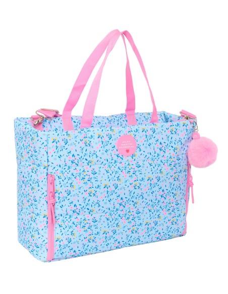 BOLSO CON BOLSILLO PARA PORTATIL 14,1'' VMB "PARAÍSO"