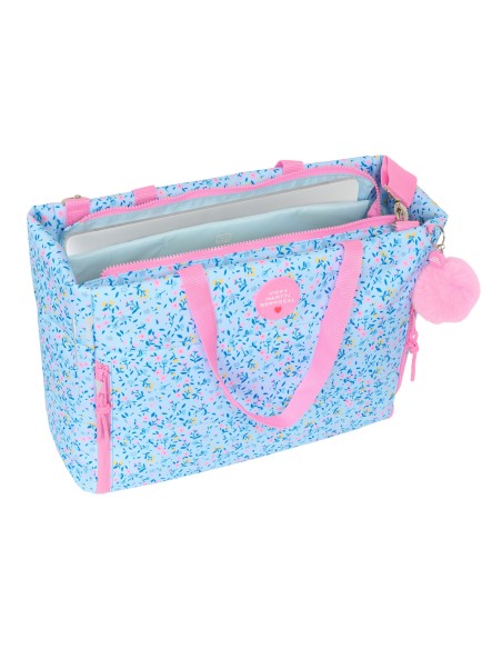 BOLSO CON BOLSILLO PARA PORTATIL 14,1'' VMB "PARAÍSO"