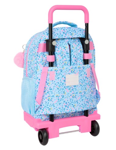 MOCHILA GDE. C/RUEDAS COMPACT EXTRAIBLE VMB "PARAÍSO"