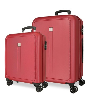506952B SET/2 TROLLEY ABS 55-68CM. 4R. ROLL ROAD CAMBOYA GRA