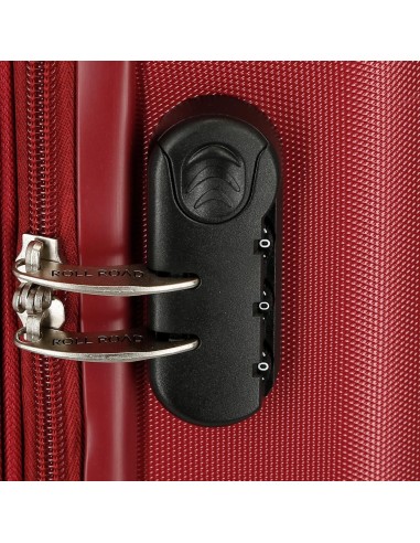 506952B SET/2 TROLLEY ABS 55-68CM. 4R. ROLL ROAD CAMBOYA GRA