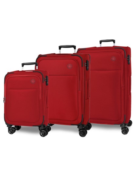 5318424 SET/3 TROLLEY PES 55-66-77CM. 4R. MOVOM ATLANTA ROJO 5318424 SET/3 TROLLEY PES 55-66-77CM. 4R. MOVOM ATLANTA ROJO