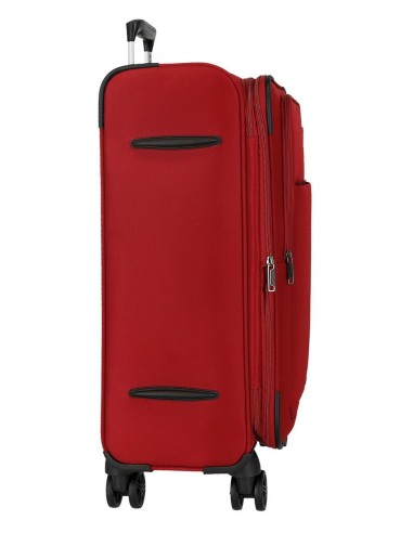 5318424 SET/3 TROLLEY PES 55-66-77CM. 4R. MOVOM ATLANTA ROJO