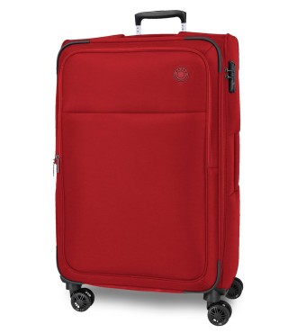 5318824 TROLLEY PES 77CM. 4R. MOVOM ATLANTA ROJO