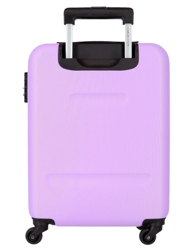 584916F TROLLEY ABS 55CM. 4R. ROLL ROAD FLEX MALVA