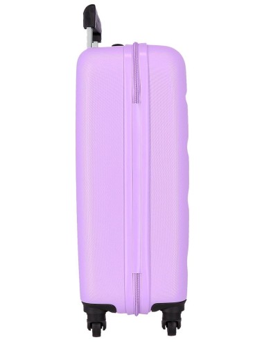 584916F TROLLEY ABS 55CM. 4R. ROLL ROAD FLEX MALVA