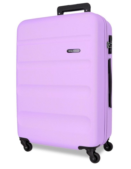 584936F TROLLEY ABS 75CM. 4R. ROLL ROAD FLEX MALVA 584936F TROLLEY ABS 75CM. 4R. ROLL ROAD FLEX MALVA