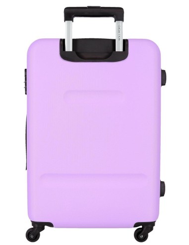 584936F TROLLEY ABS 75CM. 4R. ROLL ROAD FLEX MALVA