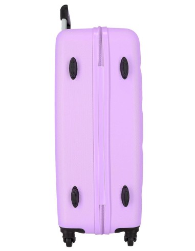 584936F TROLLEY ABS 75CM. 4R. ROLL ROAD FLEX MALVA