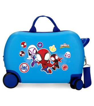 2821021 MALETA INF.ABS 4R.(2 MULTI.) 45CM. GO WEBS GO SPID
