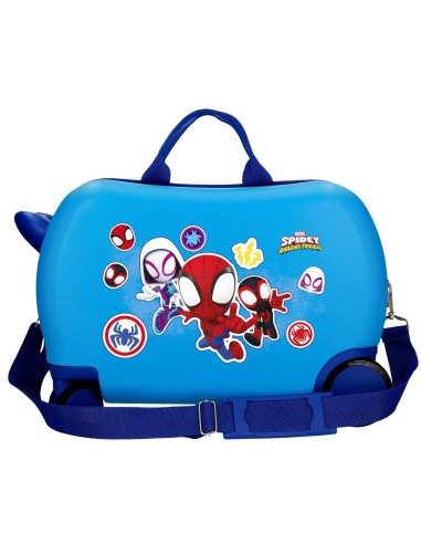 2821021 MALETA INF.ABS 4R.(2 MULTI.) 45CM. GO WEBS GO SPID