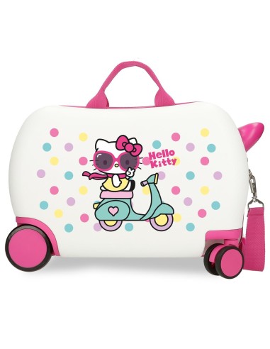 4231022 MALETA INF.ABS 4R.(2 MULTI.) 45CM. HELLO KITTY GIR