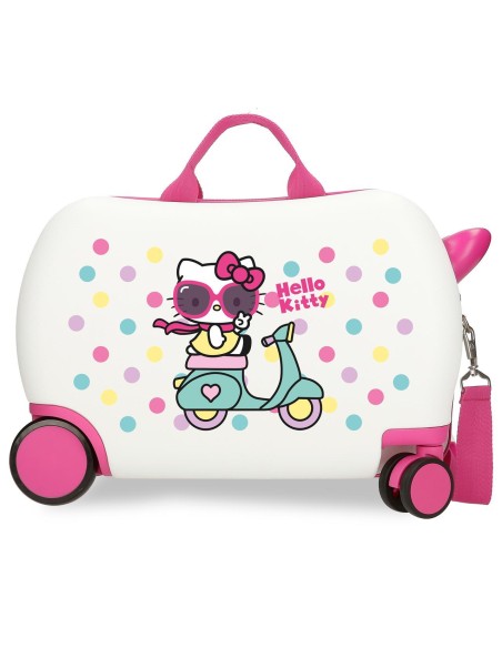 4231022 MALETA INF.ABS 4R.(2 MULTI.) 45CM. HELLO KITTY GIR