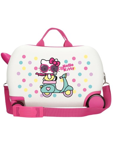 4231022 MALETA INF.ABS 4R.(2 MULTI.) 45CM. HELLO KITTY GIR