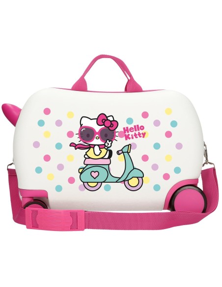 4231022 MALETA INF.ABS 4R.(2 MULTI.) 45CM. HELLO KITTY GIR