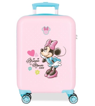 4231343 TROLLEY ABS 50CM. 4R. MINNIE IMAGINE ROSA