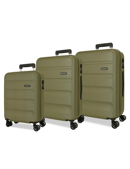 584946H SET/3 TROLLEY ABS 55-65-75CM. 4R. ROLL ROAD FLEX CAQ 584946H SET/3 TROLLEY ABS 55-65-75CM. 4R. ROLL ROAD FLEX CAQ