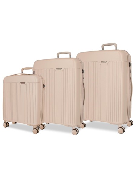 5388427 SET/3 TROLLEY PP 55-68-78CM. C/EXP. 4R. NEW TRENDY