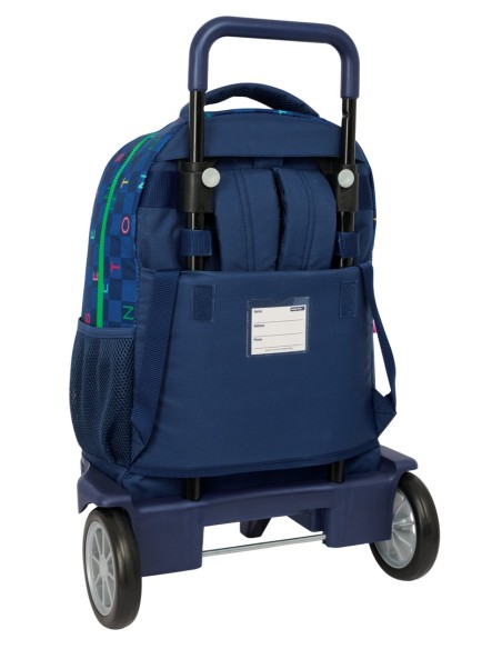 MOCHILA GDE. C/RUEDAS COMPACT EVOL. EXT. BENETTON "DAMERO" MOCHILA GDE. C/RUEDAS COMPACT EVOL. EXT. BENETTON "DAMERO"