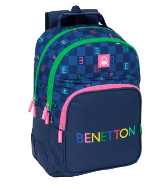 MOCHILA DOBLE ADAPT.CARRO BENETTON "DAMERO"