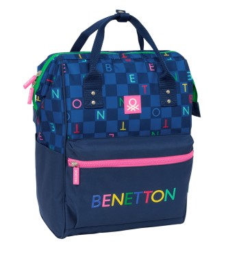 MOCHILA CON ASAS PARA PORTATIL 13" BENETTON "DAMERO"