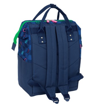 MOCHILA CON ASAS PARA PORTATIL 13" BENETTON "DAMERO" 2