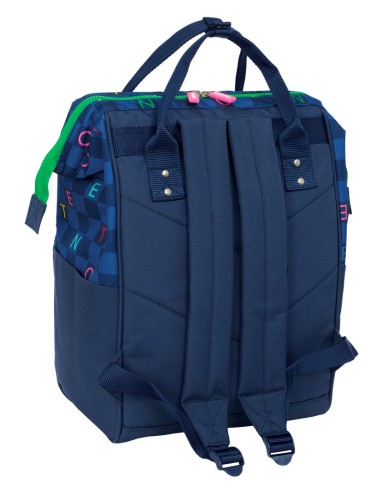 MOCHILA CON ASAS PARA PORTATIL 13" BENETTON "DAMERO"