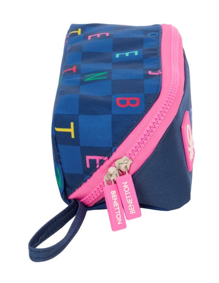 PORTATODO CUADRADO GRANDE BENETTON "DAMERO" PORTATODO CUADRADO GRANDE BENETTON "DAMERO"