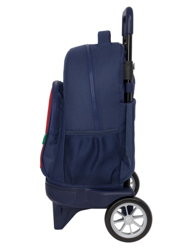 MOCHILA GDE. C/RUEDAS COMPACT EVOL. EXT. BENETTON "FLAG"