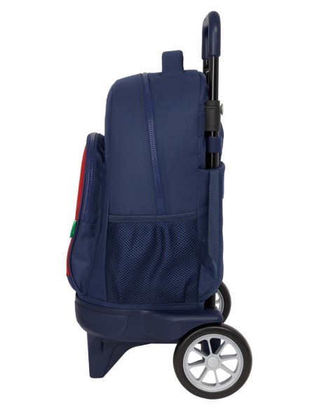 MOCHILA GDE. C/RUEDAS COMPACT EVOL. EXT. BENETTON "FLAG"